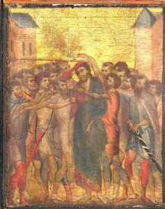 La dérision du Christ par Cimabue