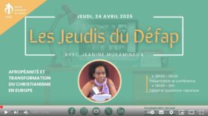 Jeudi du Défap avec Jeanine Mukaminega