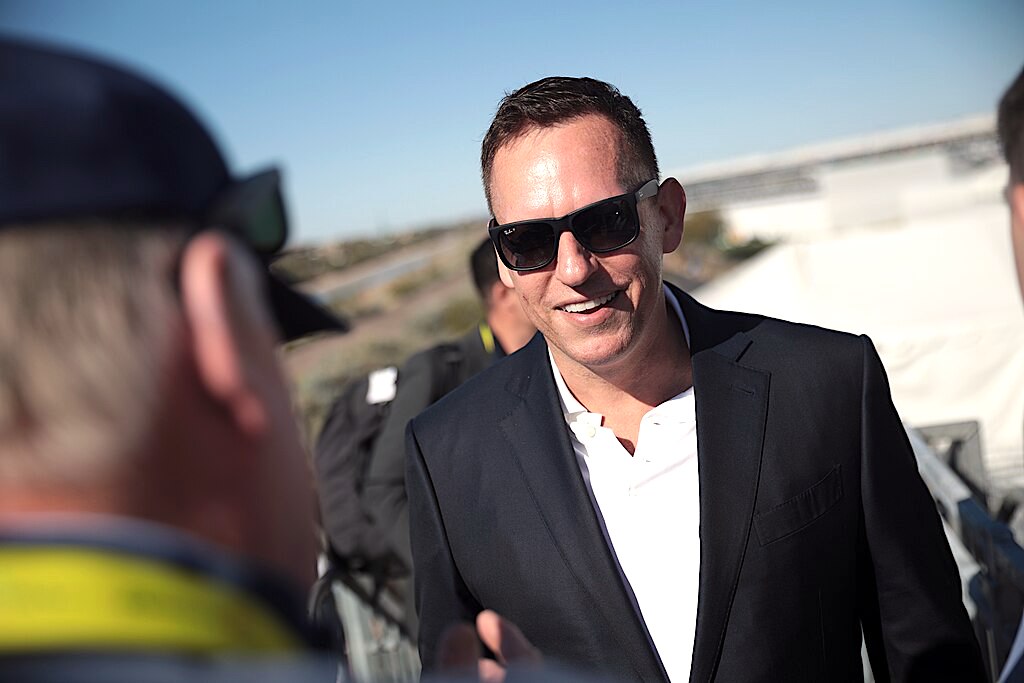 Peter Thiel lors du Converge Tech Summit en Arizona en 2022