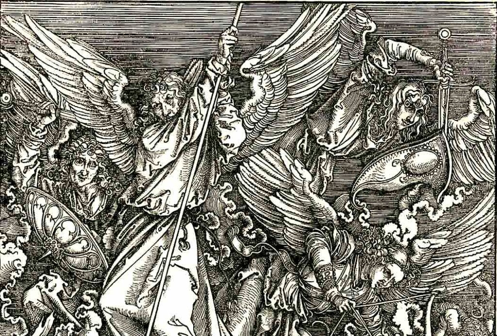 Combat de Michaël et du dragon (Dürer)