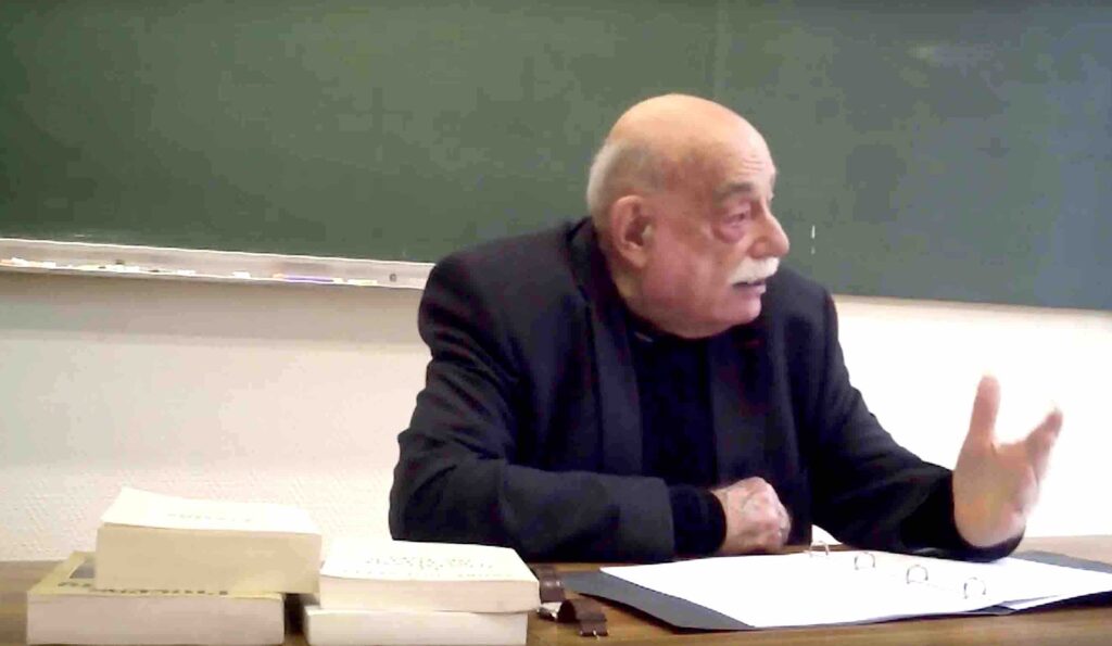 André Gounelle lors d'un cours à l'IPT Montpellier en 2018