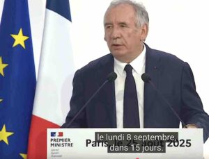 François Bayrou le 25 août 2025