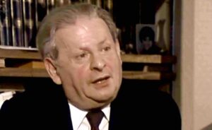 Emmanuel Lévinas en 1981 lors d'un entretien avec Radio Canada