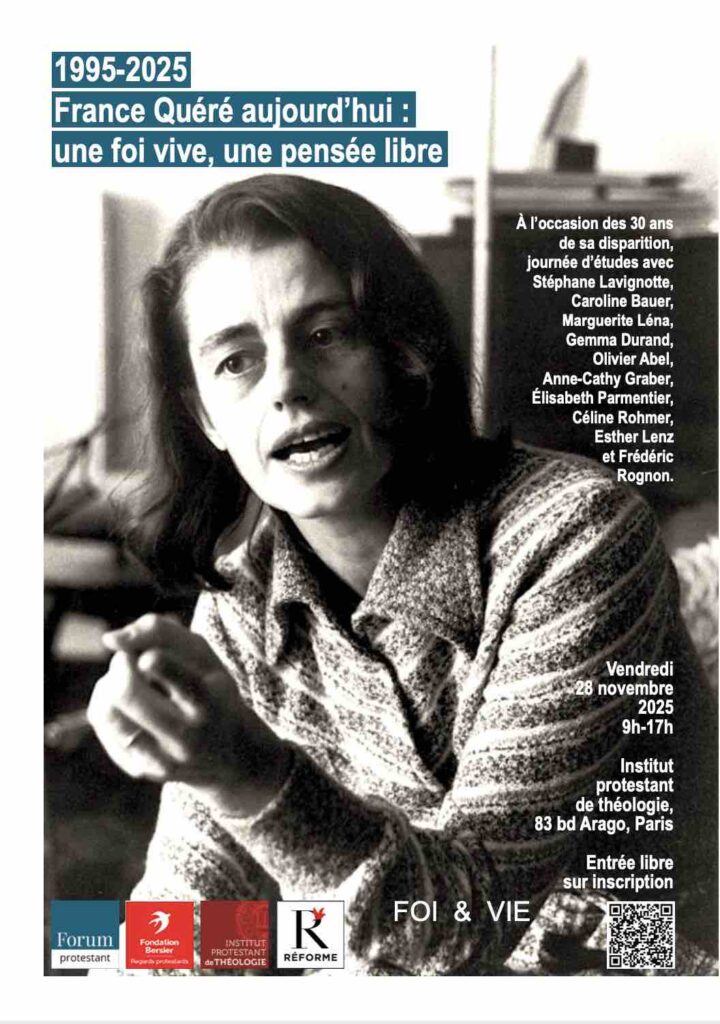 Affiche de la journée France Quéré