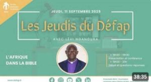 Jeudi du Défap avec Lévi Ngangura