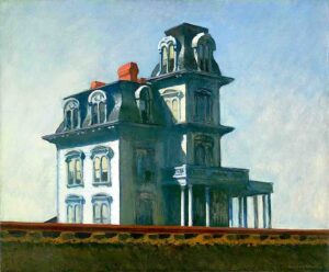 "TheHouse by the Railroad" d'Edward Hopper