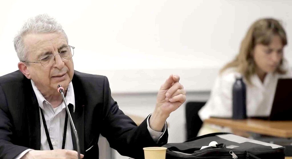 Jean Baubérot-Vincent lors de son intervention au CESE