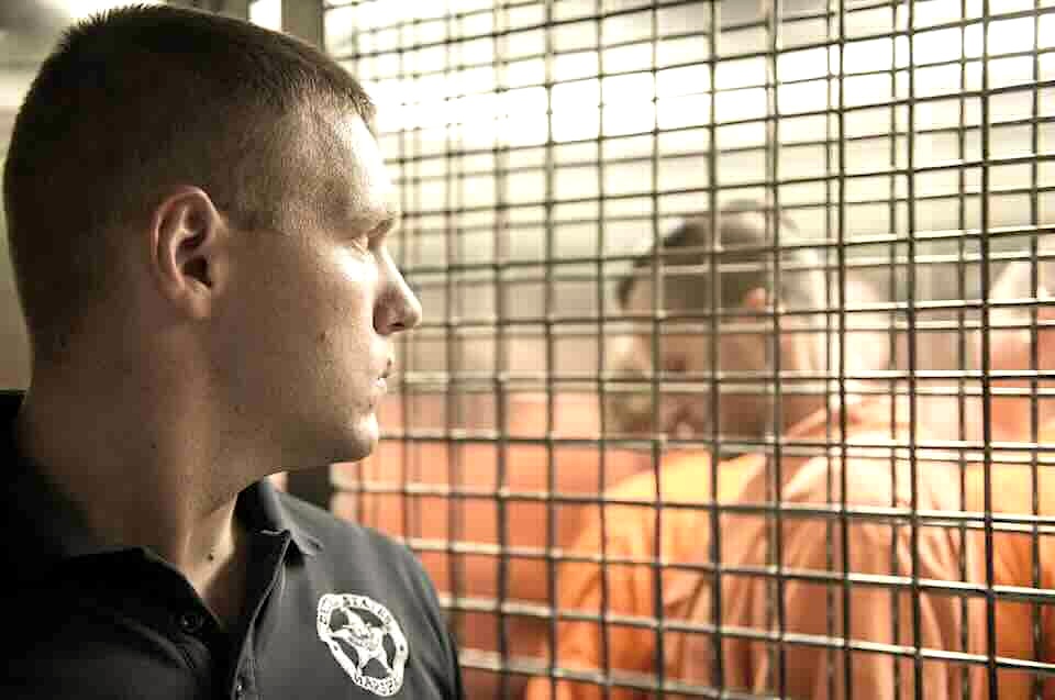 US marshal et prisonniers