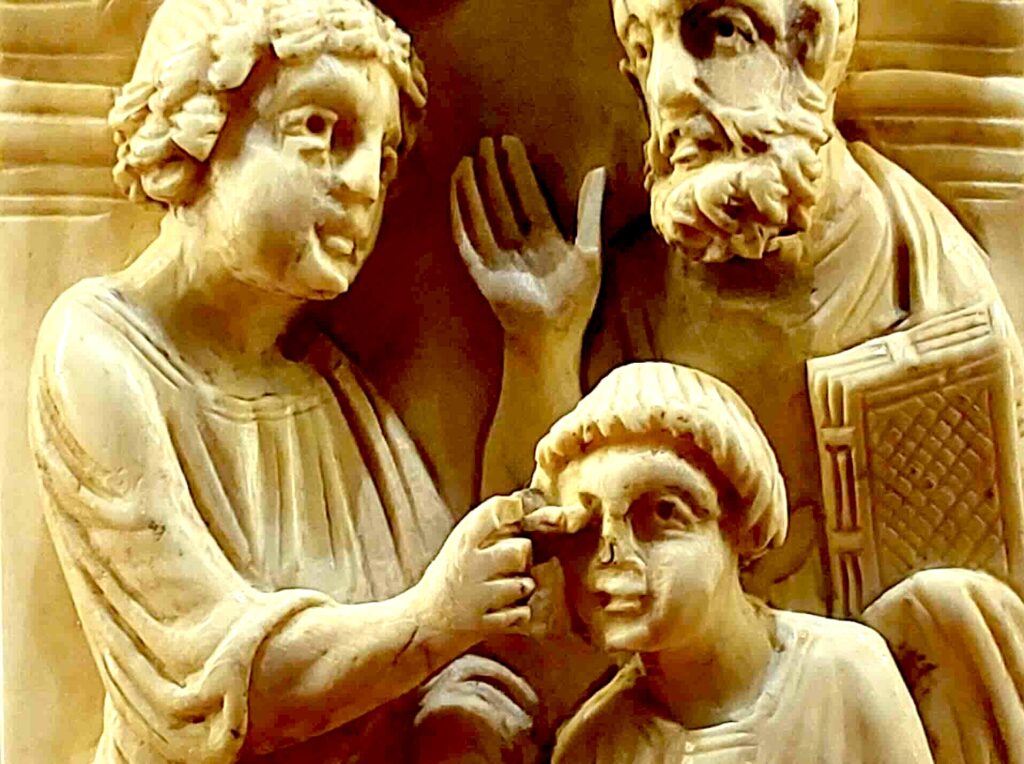 Guérison de l'aveugle né