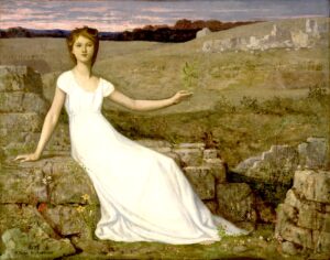 L'espérance (Puvis de Chavannes, 1872, Walters Art Museum, Baltimore)