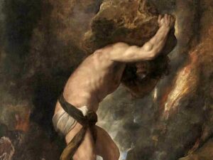 Sisyphe, par le Titien
