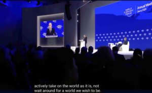 Le premier ministre canadien le 21 janvier 2026 à Davos