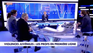 Émission 100% Politique sur CNews le 27 février 2026.
