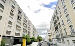 La rue où s'est terminé l'affrontement