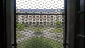 Vue d'une cellule au Centre pénitentiaire de Rennes