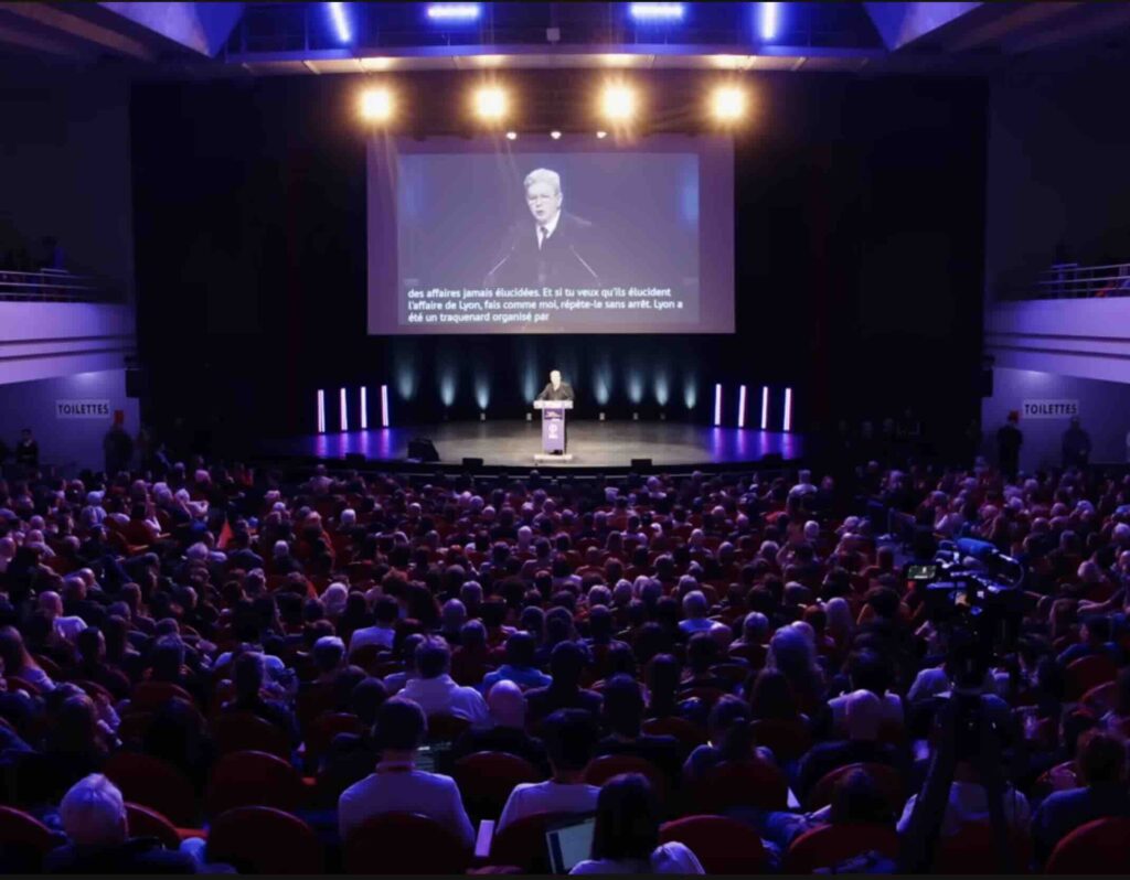 Le meeting de Mélenchon le 26 février 2026 à Lyon