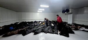 Illustration: manifestants tués à la morgue de Kahrizak, dans la banlieue sud de Téhéran, en janvier 2026