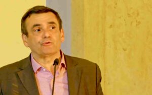 Samuel Amédro lors de son allocution à Strasbourg