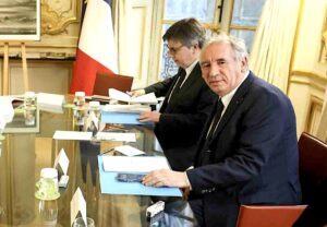 François Bayrou à Matignon en mars 2025