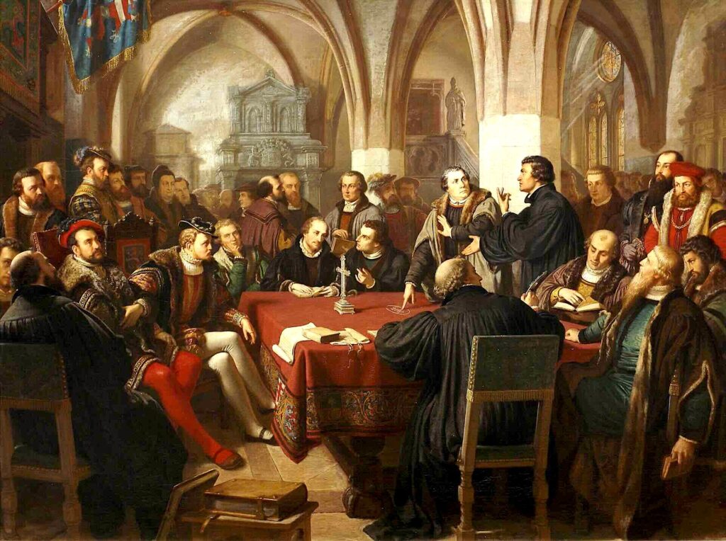 Le colloque de Marbourg, 1529 (August Noack)