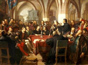 Le colloque de Marbourg, 1529 (August Noack)