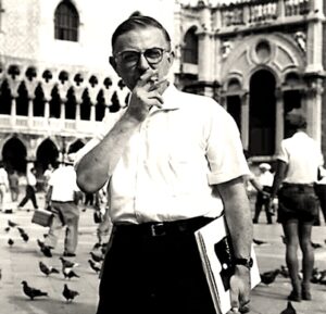 Sartre à Venise en 1951