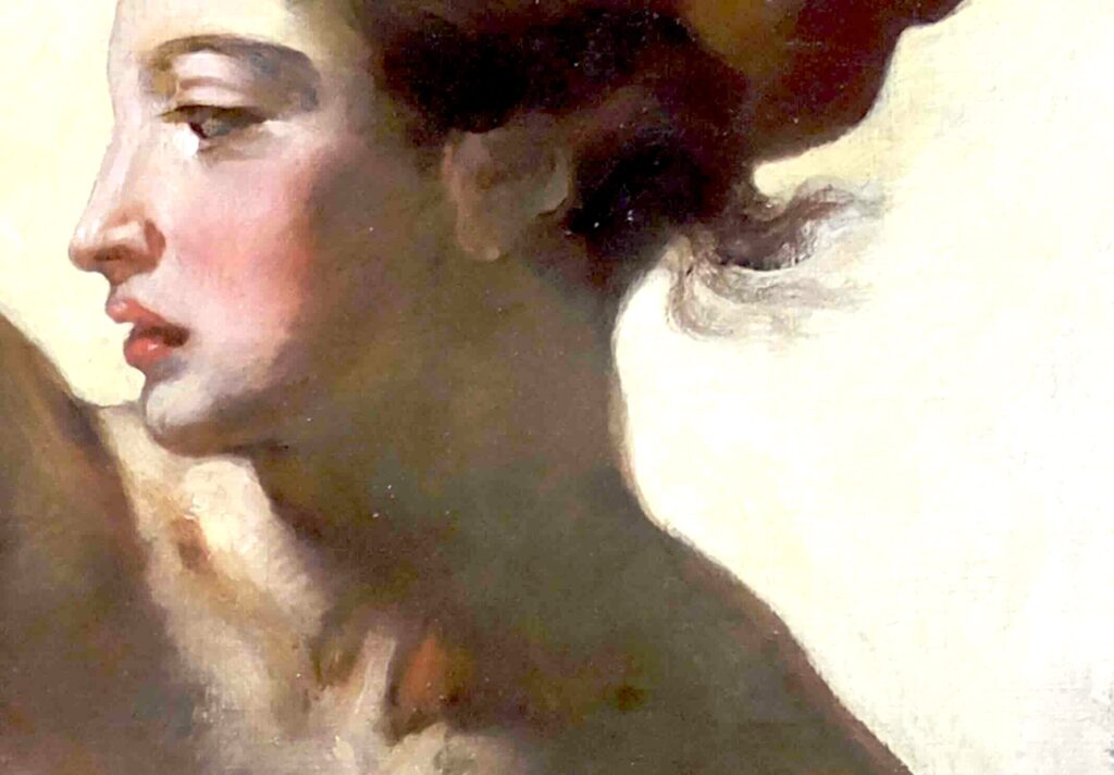 Détail de La liberté guidant le peuple (Delacroix)